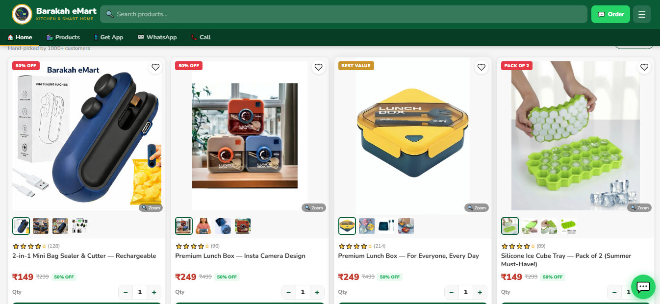 Barakah eMart Online Store